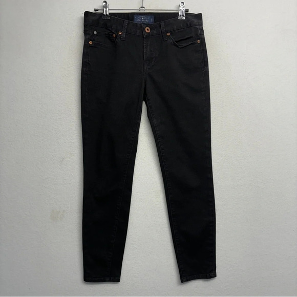 Lucky Brand Lolita Capri Jean Pants Black 2 / 26 - Picture 1 of 8